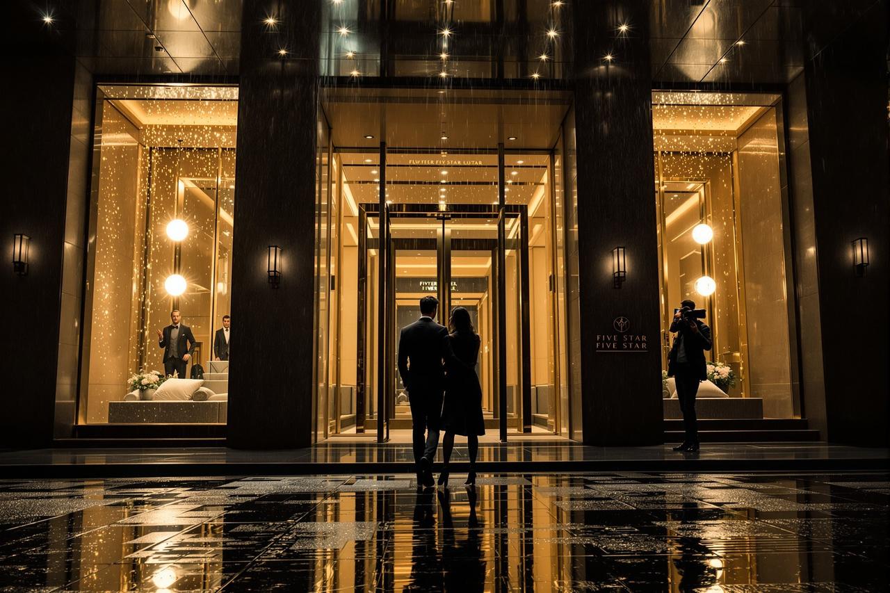 全网吃瓜 - 顶流男星深夜密会神秘女子，酒店同框照曝光引全网热议